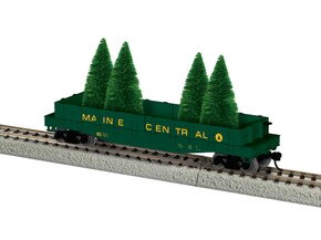 Maine Central Gondolas w/ Tree Load